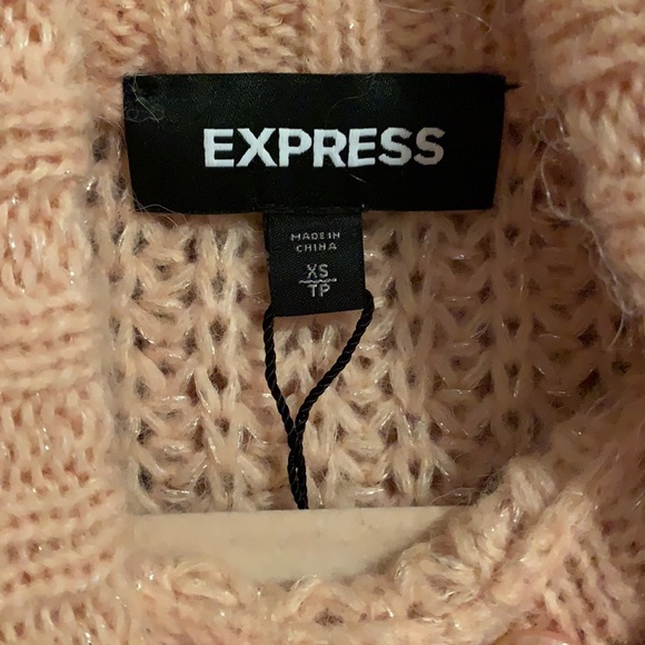 Never worn express knit turtle neck sweater - Picture 2 of 3